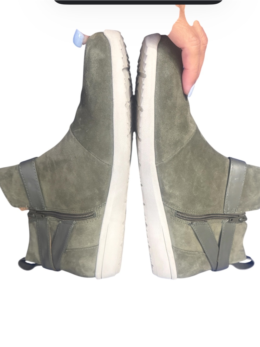 Vionic Romy Water Repellent Suede Bootie Size 12 - Picture 3 of 6
